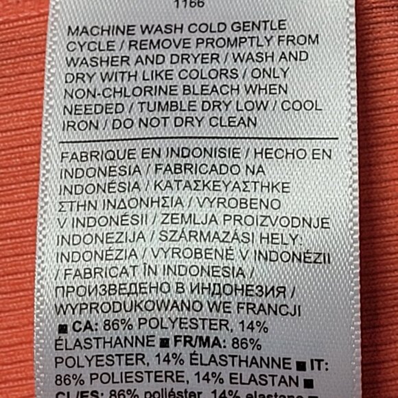 Athleta Womens Orange Brooklyn Mid Rise Ankle Pants Size 8 - Picture 6 of 14